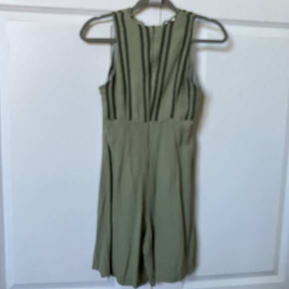 Vintage Joseph Ribkoff Romper Womens Petite Sage Green Bolero Jacket 90s - Picture 3 of 16